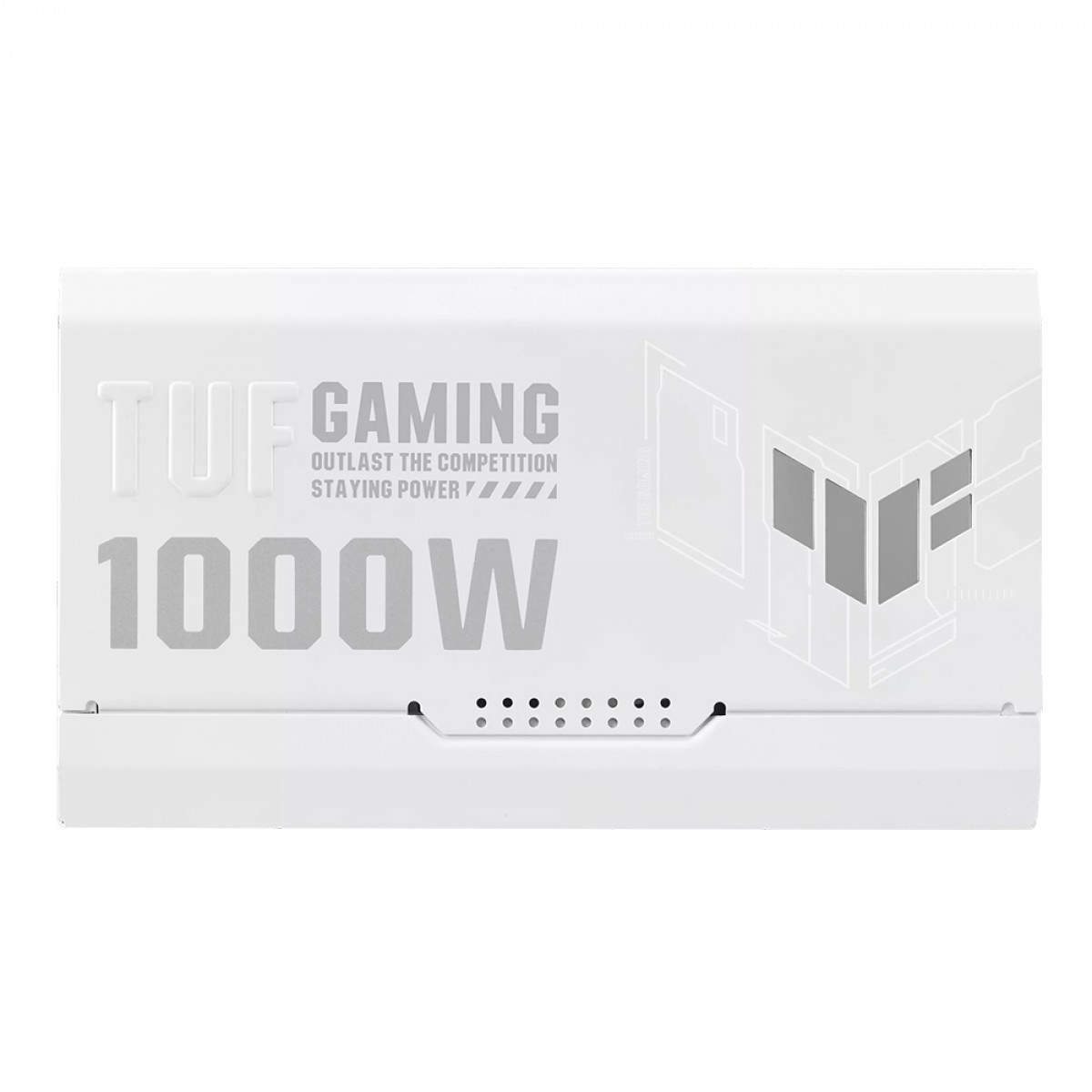 Fonte Asus TUF Gaming 1000G White, 1000W, 80 Plus Gold, PFC Ativo, Full Modular, Branco, 90YE00S5-B0SA00