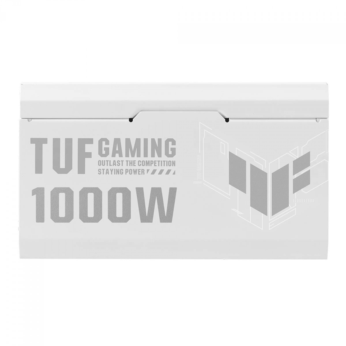 Fonte Asus TUF Gaming 1000G White, 1000W, 80 Plus Gold, PFC Ativo, Full Modular, Branco, 90YE00S5-B0SA00