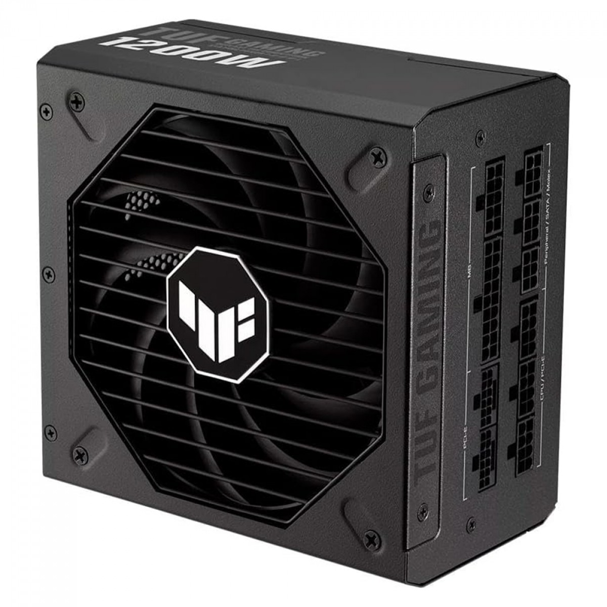 Fonte Asus TUF Gaming 1200G, 1200W, 80 Plus Gold, PFC Ativo, Full Modular, Preto, 90YE00S0-B0BA00