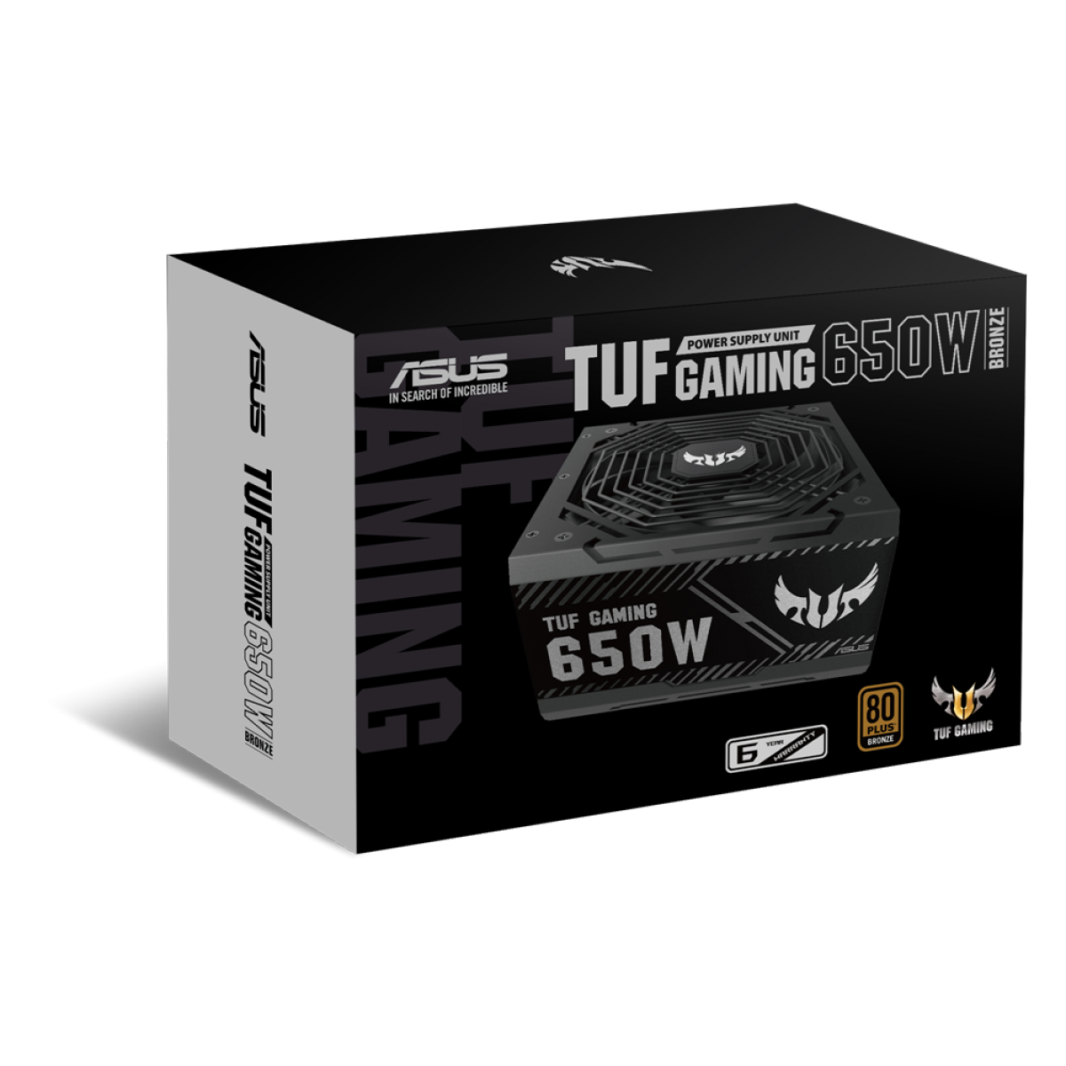 Fonte Asus TUF Gaming 650W, 80 Plus Bronze, TUF-GAMING-650B, 90YE00D1-B0NA00