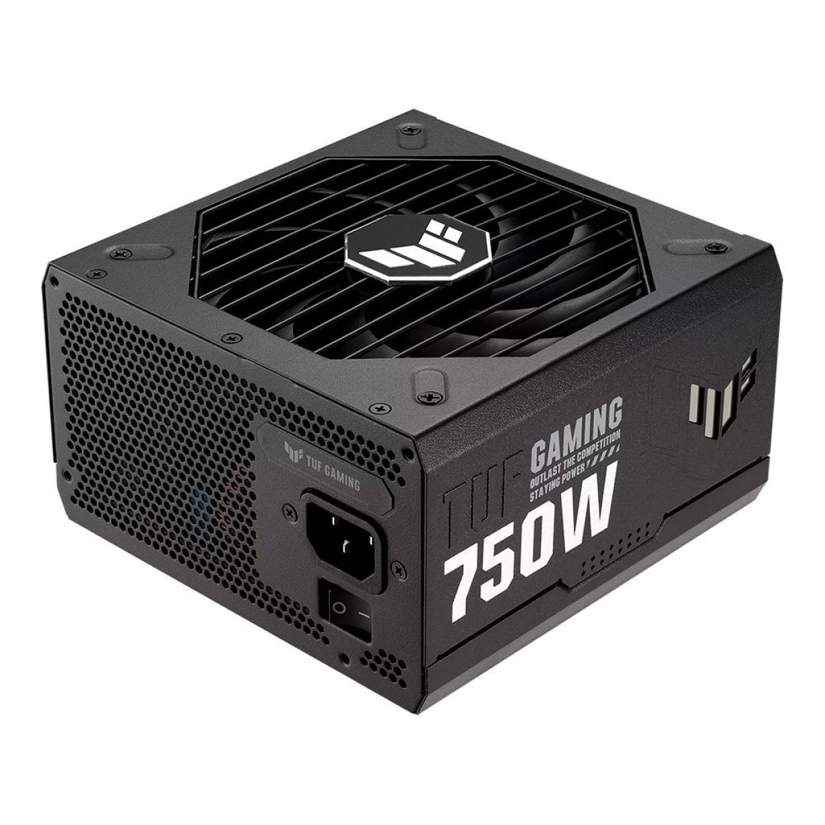 Fonte Asus TUF Gaming 750G, 750W, 80 Plus Gold, PFC Ativo, Full Modular, Preto, 90YE00S3-B0BA00