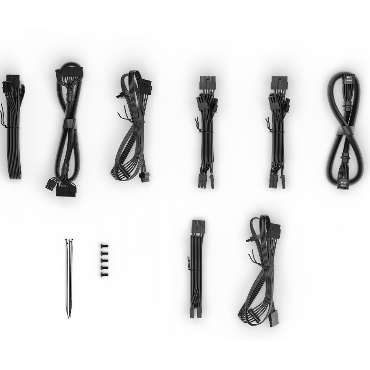 Fonte Be Quiet Pure Power 12 M, 1000W, 80 Plus Gold, PFC Ativo, Full Modular, Black, BN523