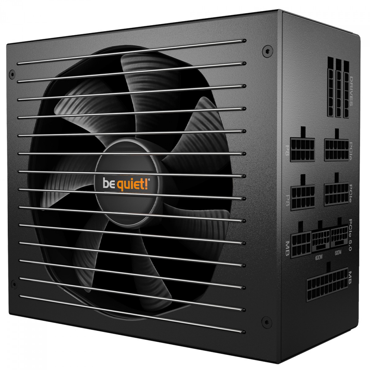Fonte Be Quiet Straight Power 12, 1500W, 80 Plus Platinum, PFC Ativo, Full Modular, Preto, BN518