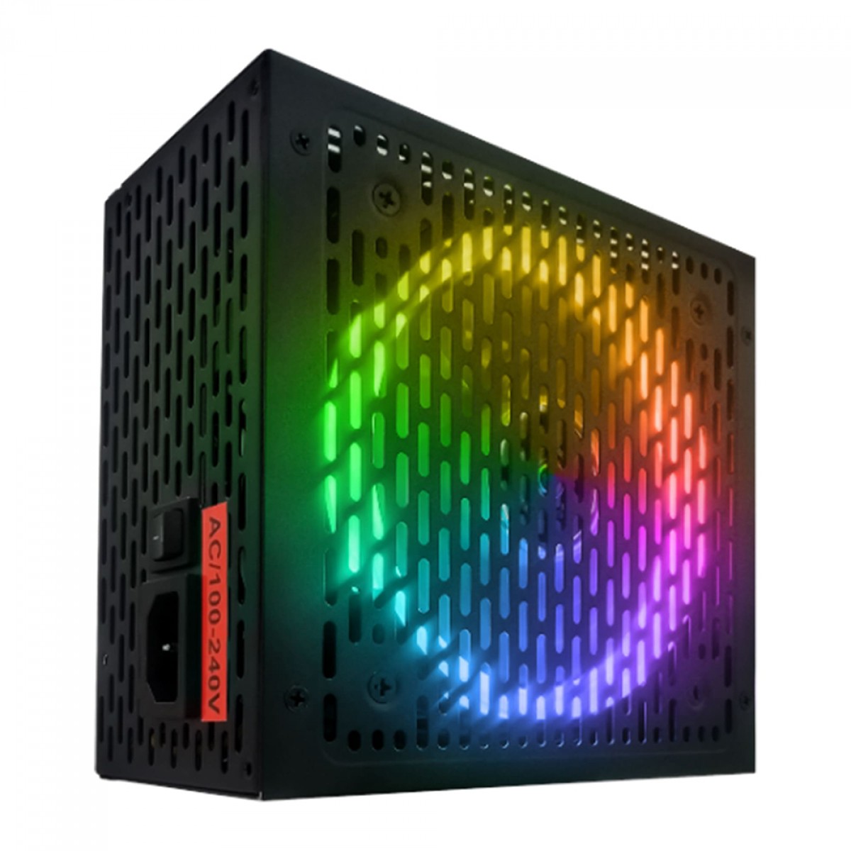 Fonte BRX Rainbow RGB, 750W, 80 Plus Bronze, PFC Ativo, 51036675