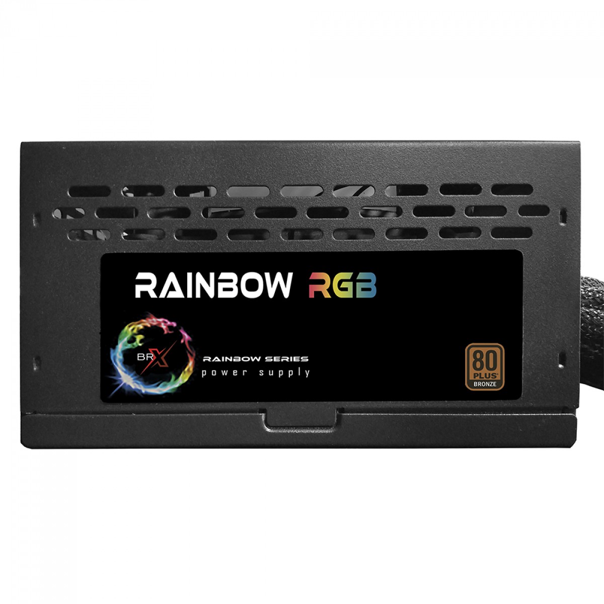 Fonte BRX Rainbow RGB, 750W, 80 Plus Bronze, PFC Ativo, 51036675