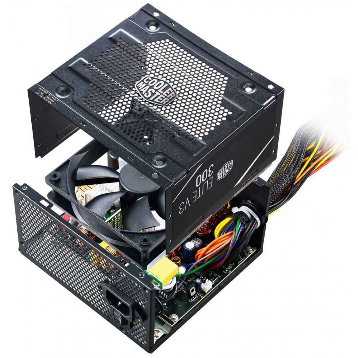 Fonte Cooler Master Elite V3 300W, PFC Ativo, MPW-3001-ACAAN1-WO