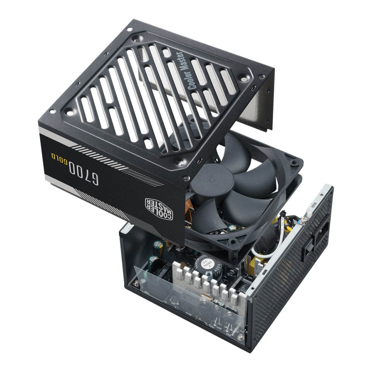 Fonte Cooler Master G700 700W, 80 Plus Gold, PFC Ativo, MPW-7001-ACAAG-BR