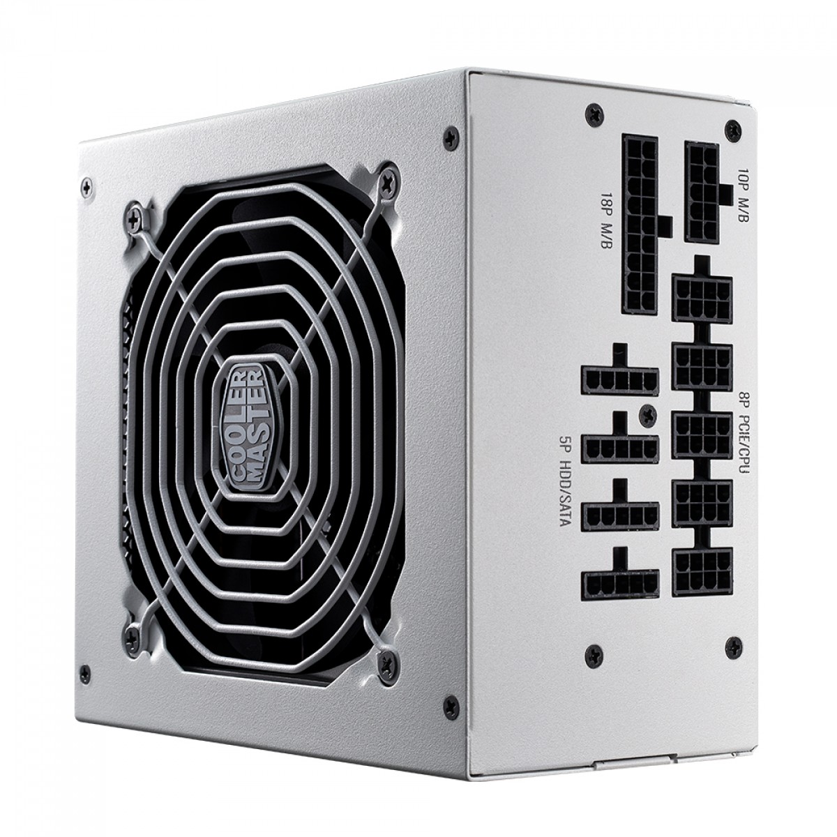 Fonte Cooler Master GX 850W, 80 Plus Gold, PFC Ativo, Full Modular, White, MPE-8501-AFAAG-GB1