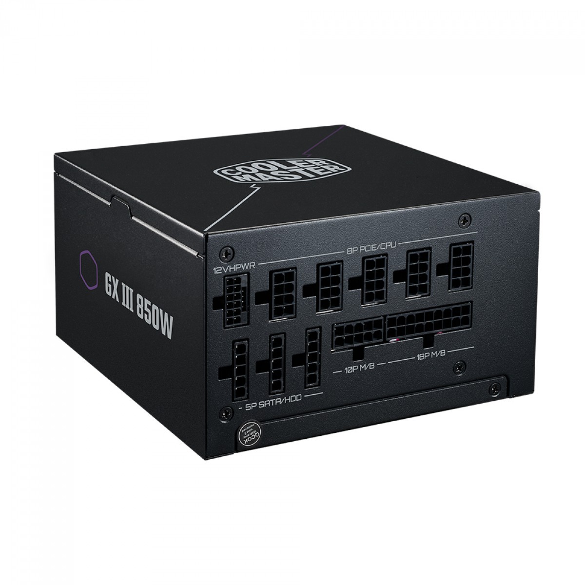 Fonte Cooler Master GX III 850W, 80 Plus Gold, PCI-E 5.0, PFC Ativo, Full Modular, Black, MPX-8503-AFAG-BWO