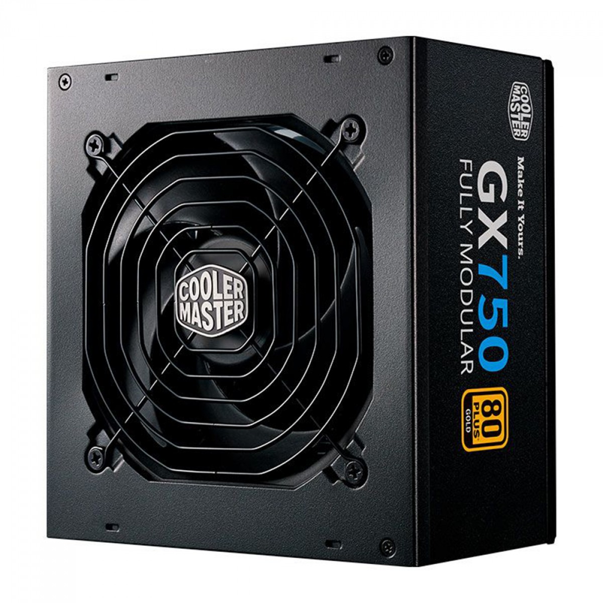 Fonte Cooler Master GX750, 750W, 80 Plus Gold, PFC Ativo, Full Modular, MPE-7501-AFAAG-W1