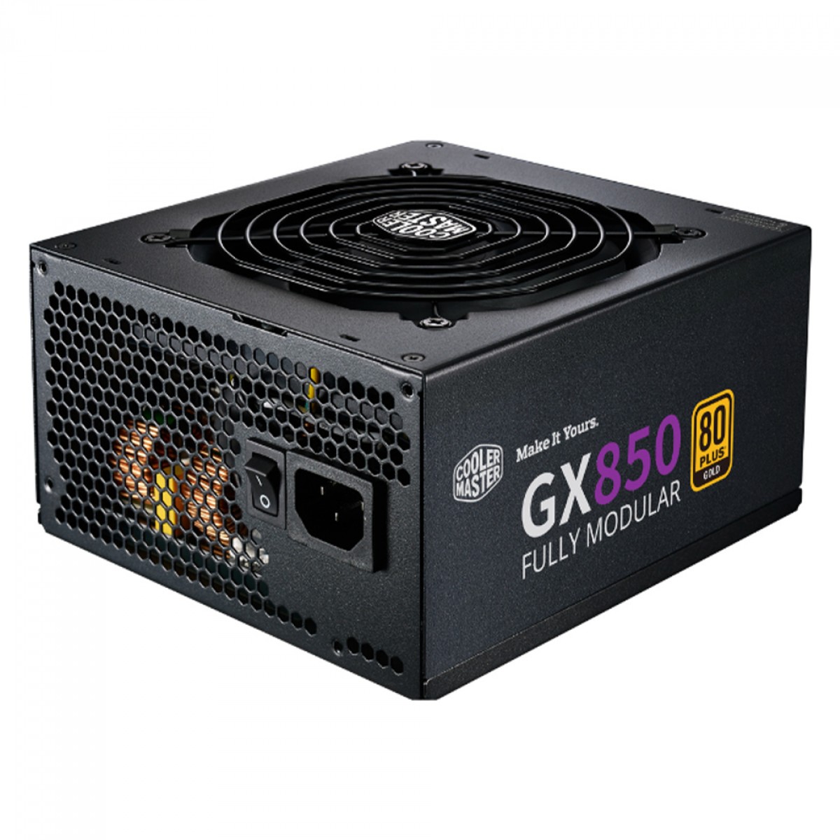 Fonte Cooler Master GX850, 850W, 80 Plus Gold, Full Modular, PFC