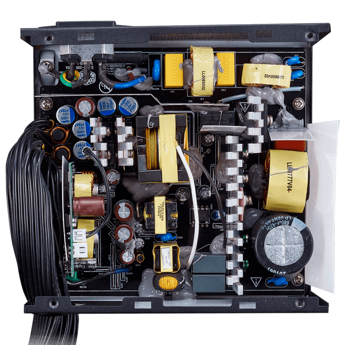 Fonte Cooler Master MWE 450 BRONZE - V2, 450w, 80 Plus Bronze, Full Range, PFC Ativo, MPE-4501-ACAAW-BBR