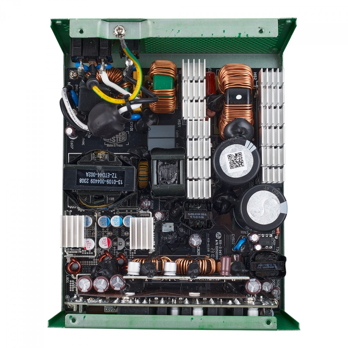 Fonte Cooler Master MWE 1050 V2 Street Fighter 6 Blanka, 80 Plus Gold, PFC Ativo, Full Modular, ATX 3.0, Verde, MPE-A501-AFCAG-3VWO