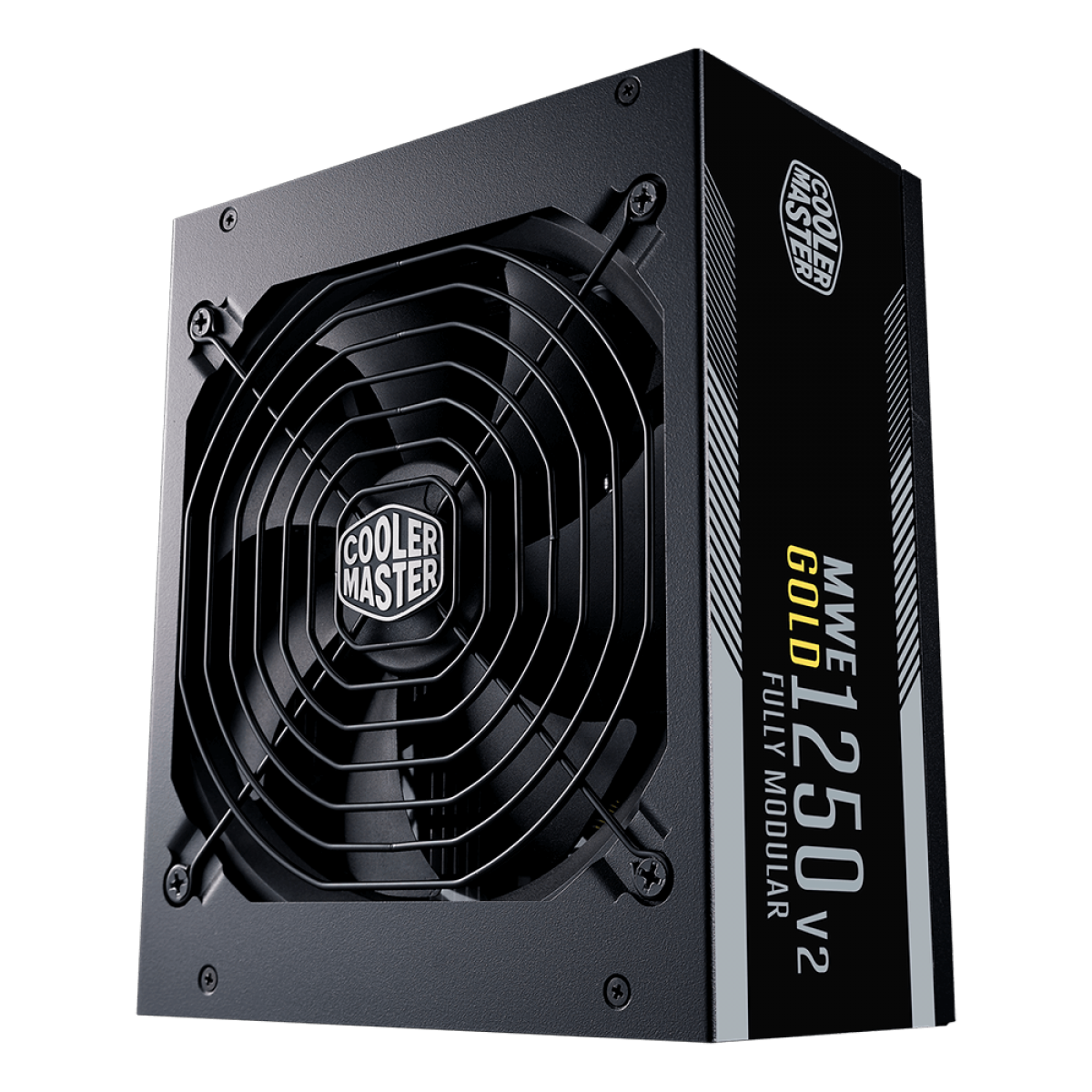 Fonte Cooler Master MWE 1250W V2, 80 Plus Gold, PFC Ativo, Full Modular, Black, MPE-C501-AFCAG-3WO