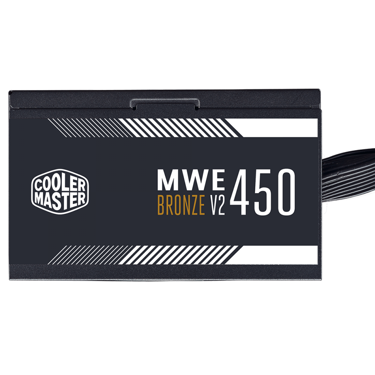 Fonte Cooler Master MWE 450W V2, 80 Plus Bronze, PFC Ativo, MPE-4501-ACAAW-BWO
