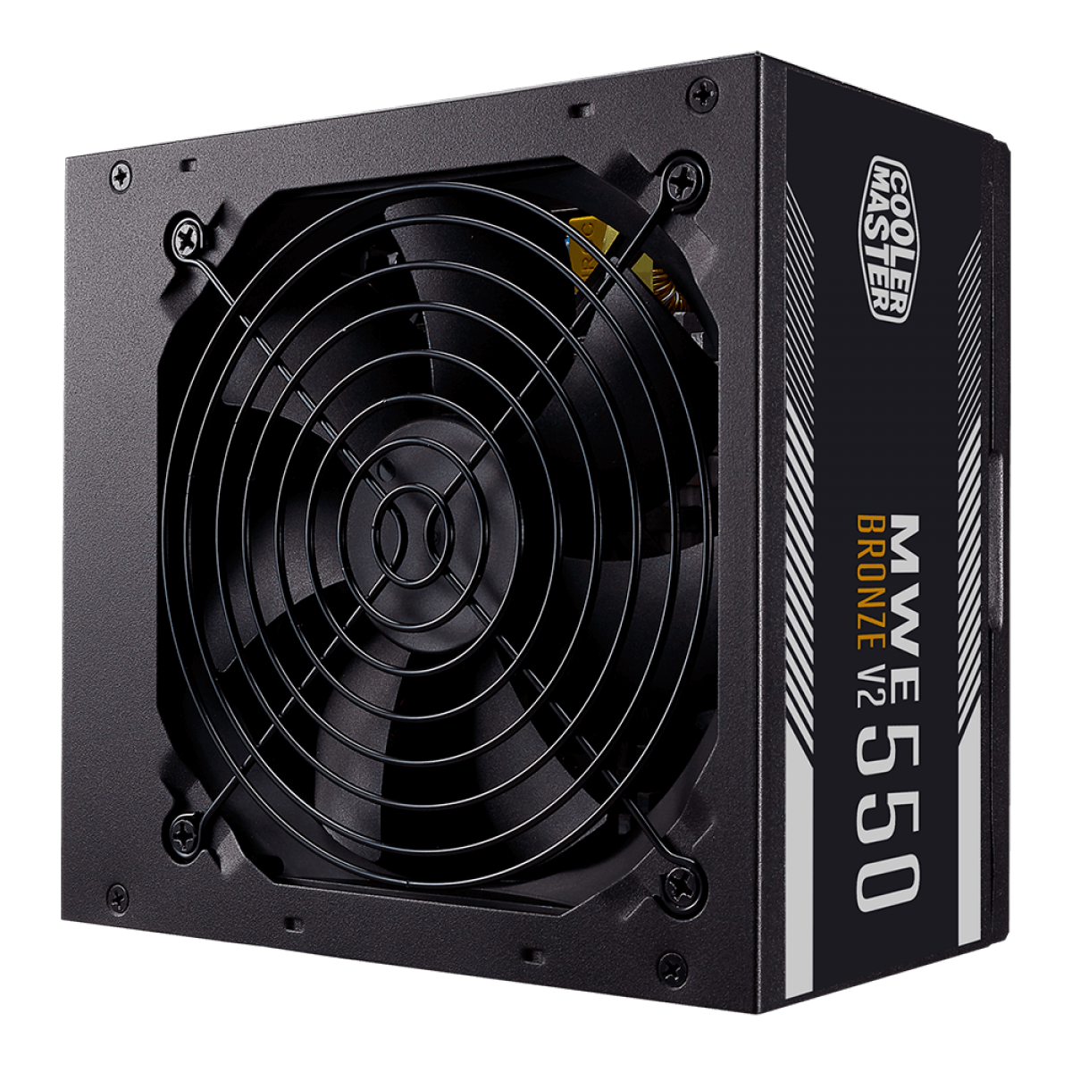 Fonte Cooler Master MWE 550W V2, 80 Plus Bronze, PFC Ativo, MPE-5501-ACAAW-BWO