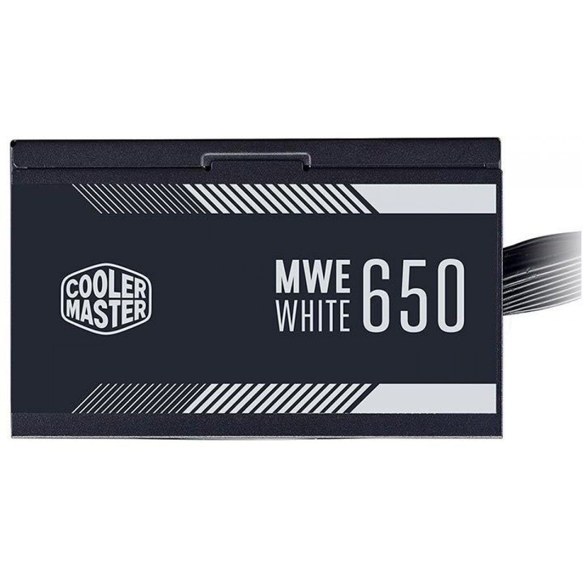 Fonte Cooler Master MWE 650W, 80 Plus White, PFC Ativo, MPE-6501-ACAAW-BR