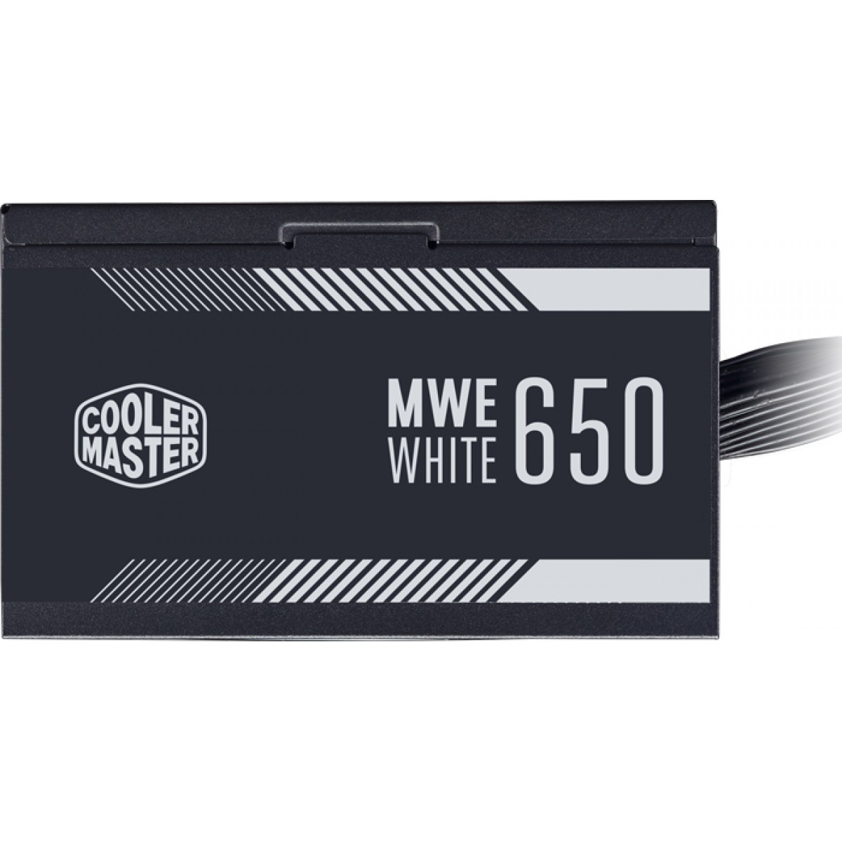 Fonte Cooler Master MWE 650W, 80 Plus White, PFC Ativo, MPE-6501-ACAAW