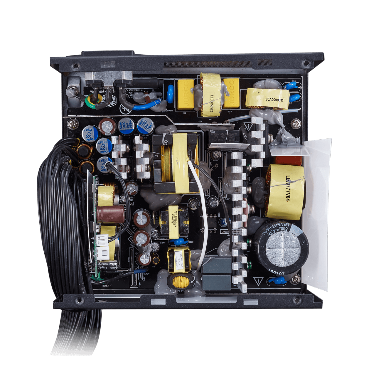 Fonte Cooler Master MWE 750 BRONZE - V2, 750w, 80 Plus Bronze, Full Range, PFC Ativo, MPE-7501-ACAAW-BBR