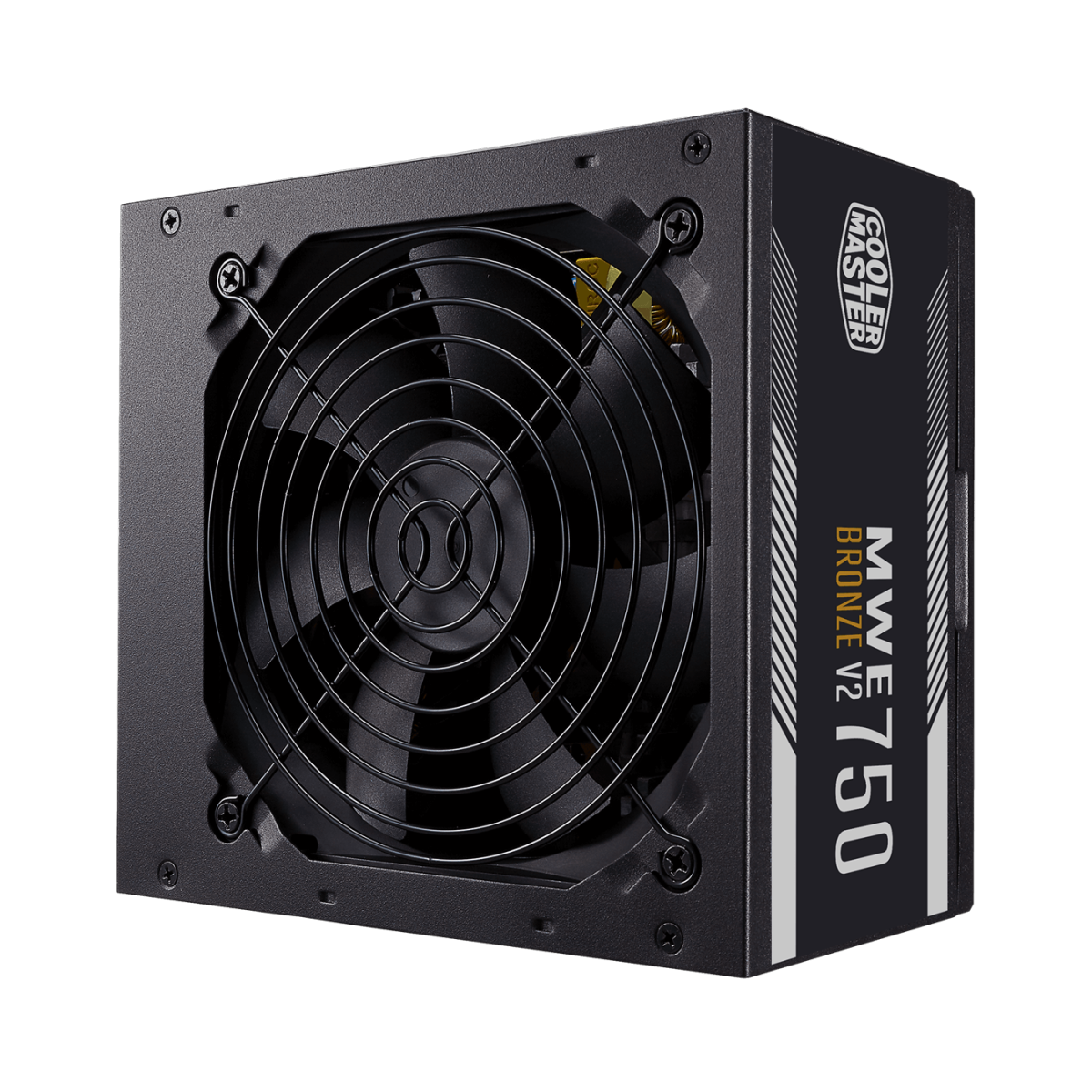 Fonte Cooler Master MWE 750 BRONZE - V2, 750w, 80 Plus Bronze, Full Range, PFC Ativo, MPE-7501-ACAAW-BBR