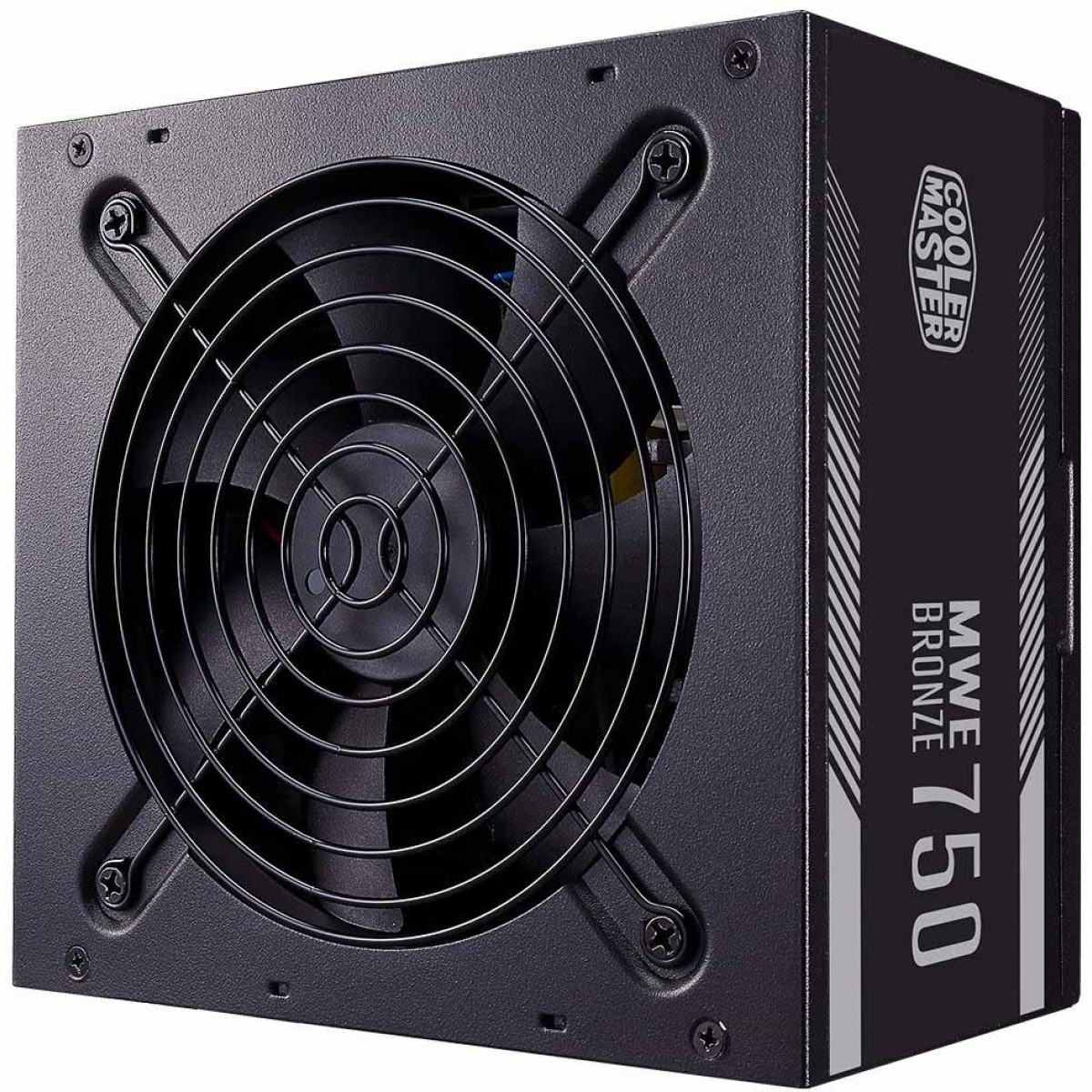 Fonte Cooler Master MWE 750W, 80 Plus Bronze, PFC Ativo, MPE-7501-ACAAB-WO