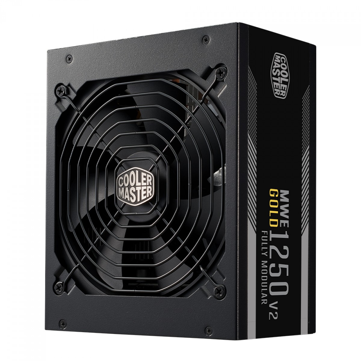 Fonte Cooler Master MWE Gold 1250W V2, 80 Plus Gold, PCI-E 5.0, PFC Ativo, Full Modular, Black, MPE-C501-AFCAG-3BR