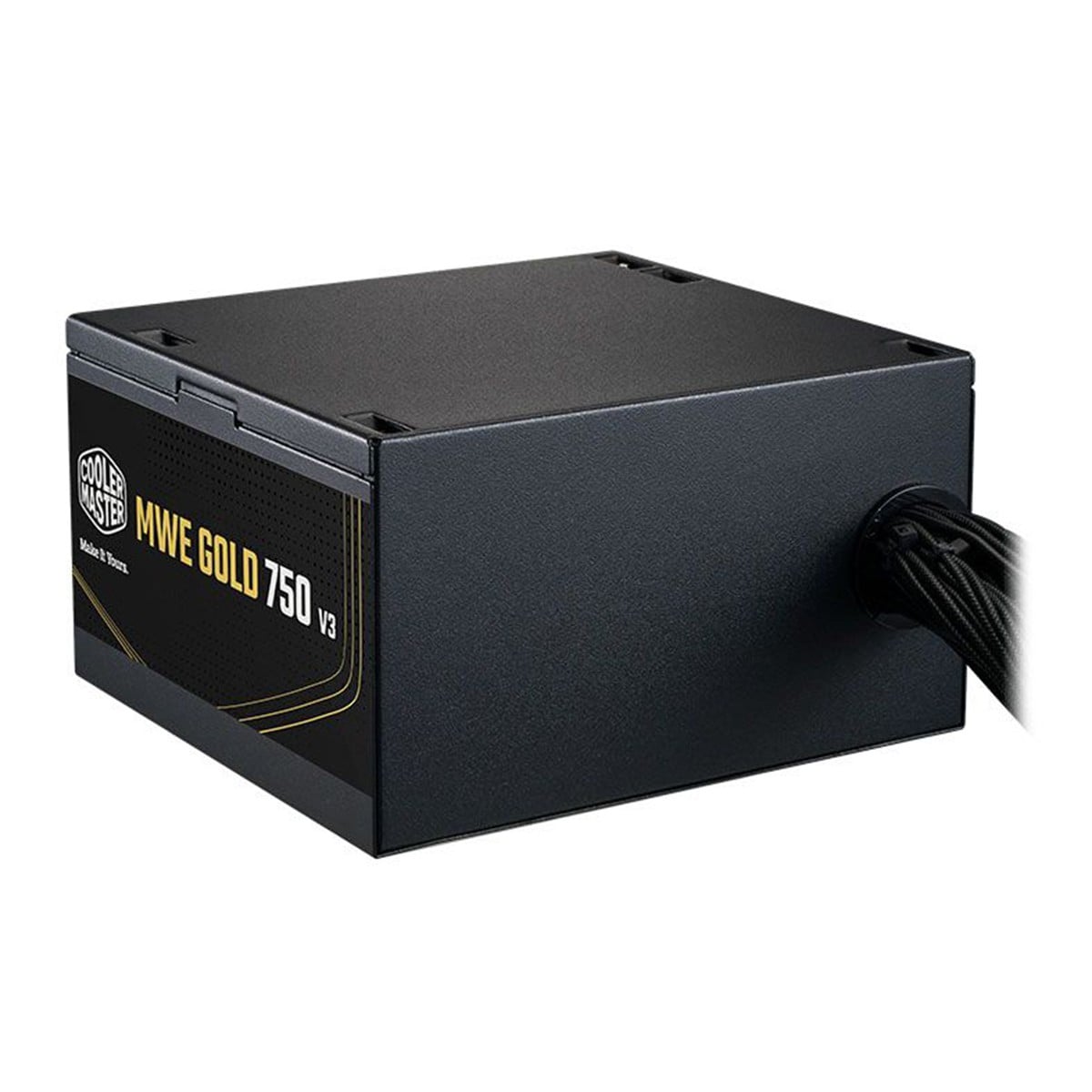 Fonte Cooler Master MWE Gold 750 V3, 750W, 80 Plus Gold, ATX 3.1, PFC Ativo, MPE-7506-ACAG-BBR