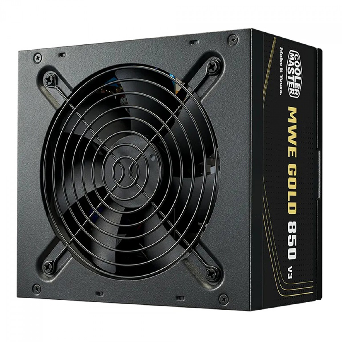 Fonte Cooler Master MWE Gold 850 V3, 850W, 80 Plus Gold, ATX 3.1, PFC Ativo, MPE-8506-ACAG-BBR