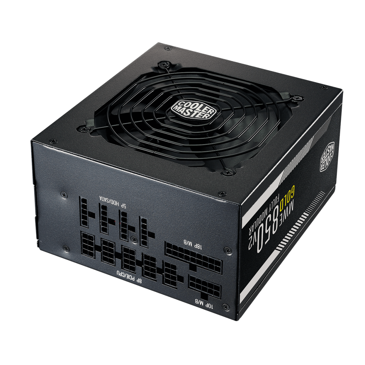 Fonte Cooler Master MWE GOLD V2 850, 850W, 80 Plus Gold, PFC Ativo, Full Modular, MPE-8501-AFAAG-BR