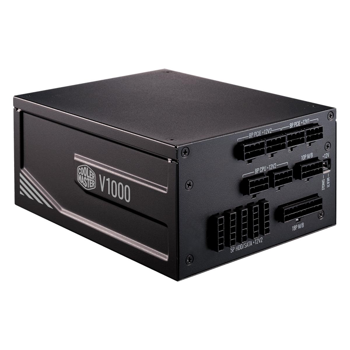 Fonte Cooler Master V1000, 80 Plus Platinum 1000W, PFC Ativo, Full Modular, MPZ-A001-AFBAPV