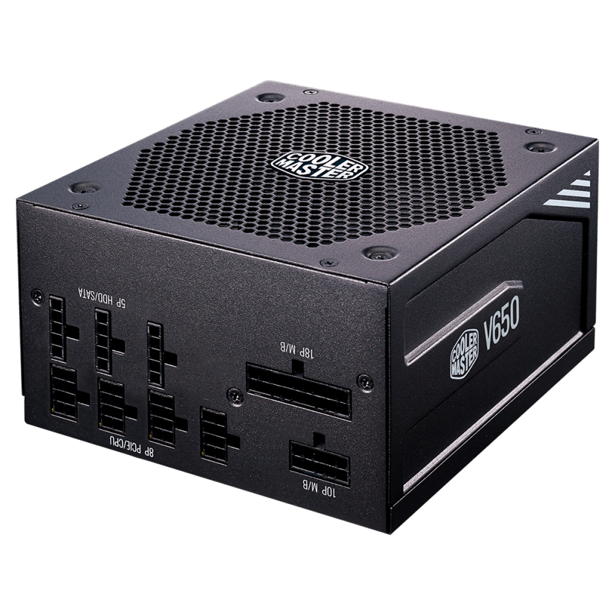 Fonte Cooler Master V650 Gold V2, 650W, 80 Plus Gold, PFC Ativo, Full Modular, MPY-650V-AFBAG-WO