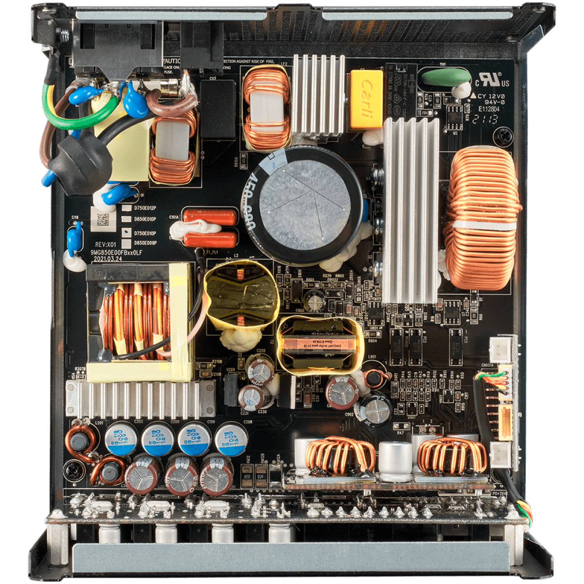 Fonte Cooler Master V750 Gold I MULTI, 750W, 80 Plus Gold, PFC Ativo, Full Modular, MPZ-7501-AFAG-BWO