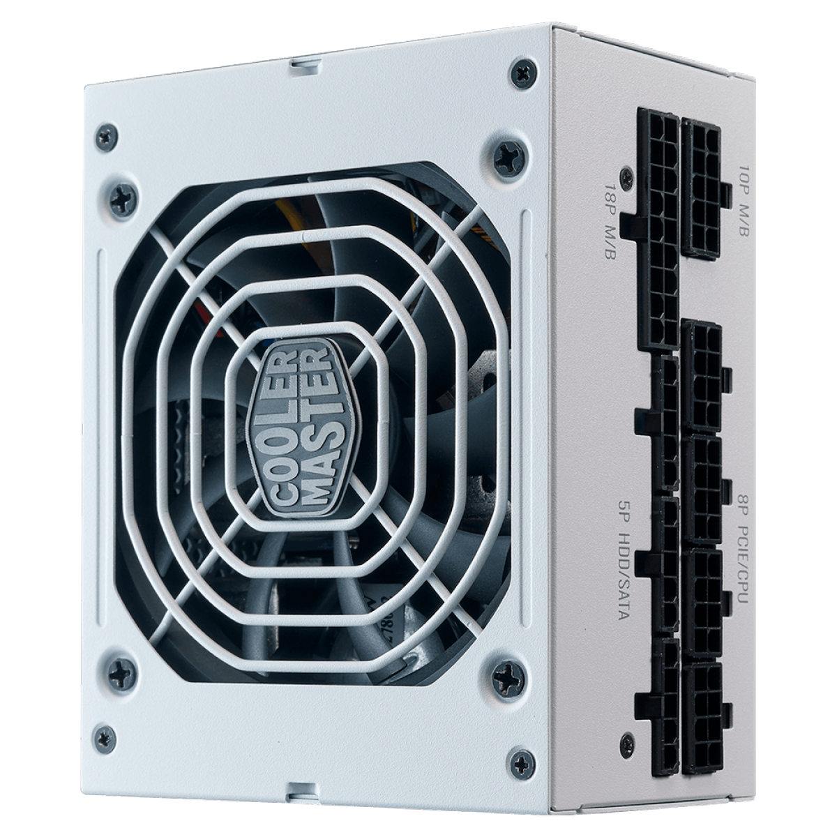 Fonte Cooler Master V750 SFX Gold, 750W, 80 Plus Gold, PFC Ativo, White, Full Modular, MPY-7501-SFHAGV-WW