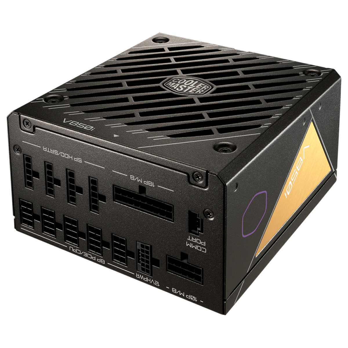 Fonte Cooler Master V850 Gold I MULTI, 850W, 80 Plus Gold, PFC Ativo, Full Modular, MPZ-8501-AFAG-BWO