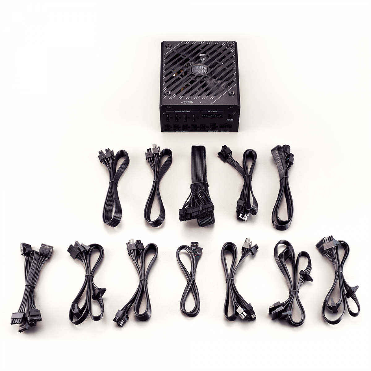 Fonte Cooler Master V850 Gold I MULTI, 850W, 80 Plus Gold, PFC Ativo, Full Modular, MPZ-8501-AFAG-BWO