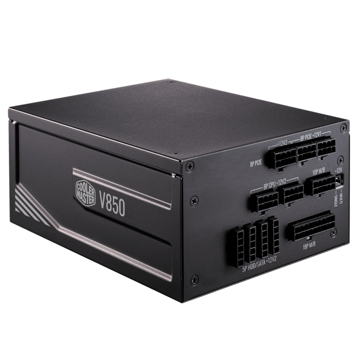 Fonte Cooler Master V850 Platinum, 850W, 80 Plus Platinum, PFC Ativo, Full Modular, MPZ-8501-AFBAPV-WO