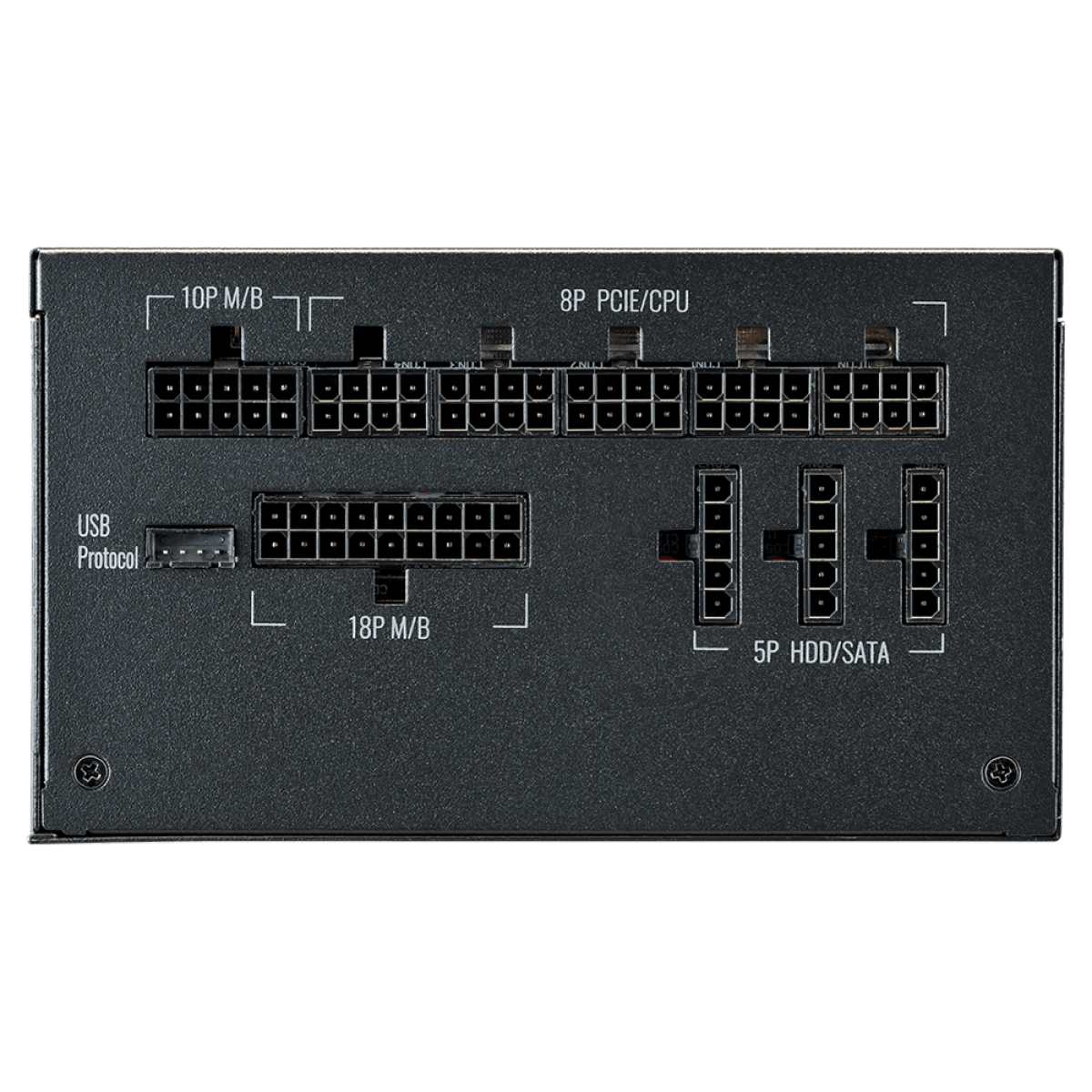 Fonte Cooler Master XG650 Plus Platinum, ARGB, 650W, 80 Plus Platinum, PFC Ativo, Full Modular, MPG-6501-AFBAP-XWO