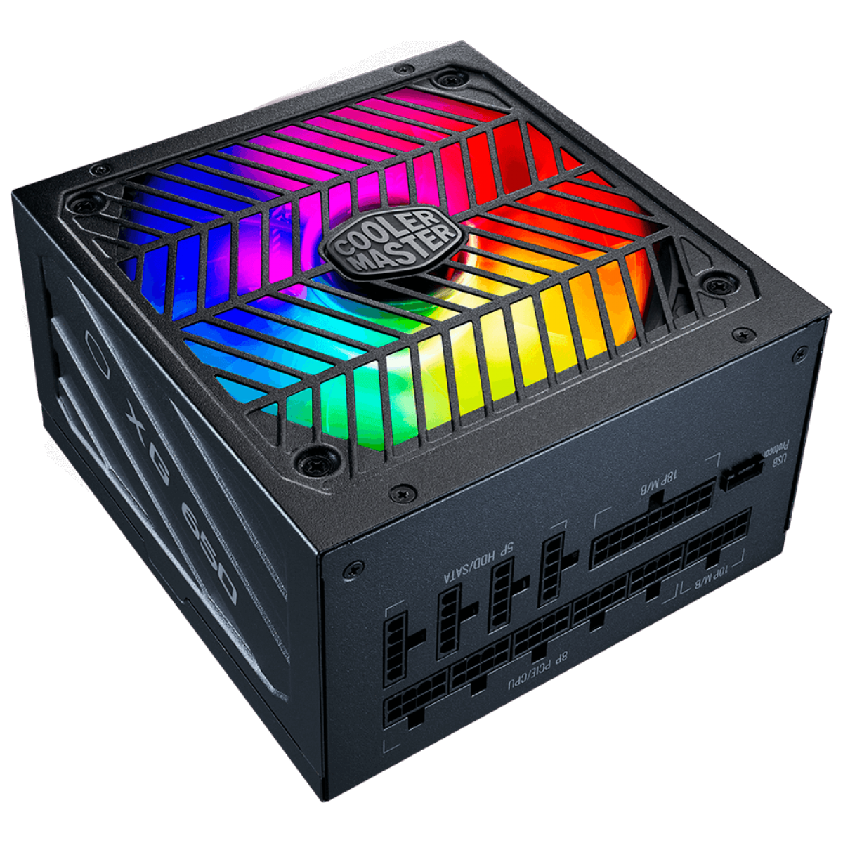 Fonte de Energia Gamemax VP-700-RGB-M 80 Plus Bronze 700W Semi Modular