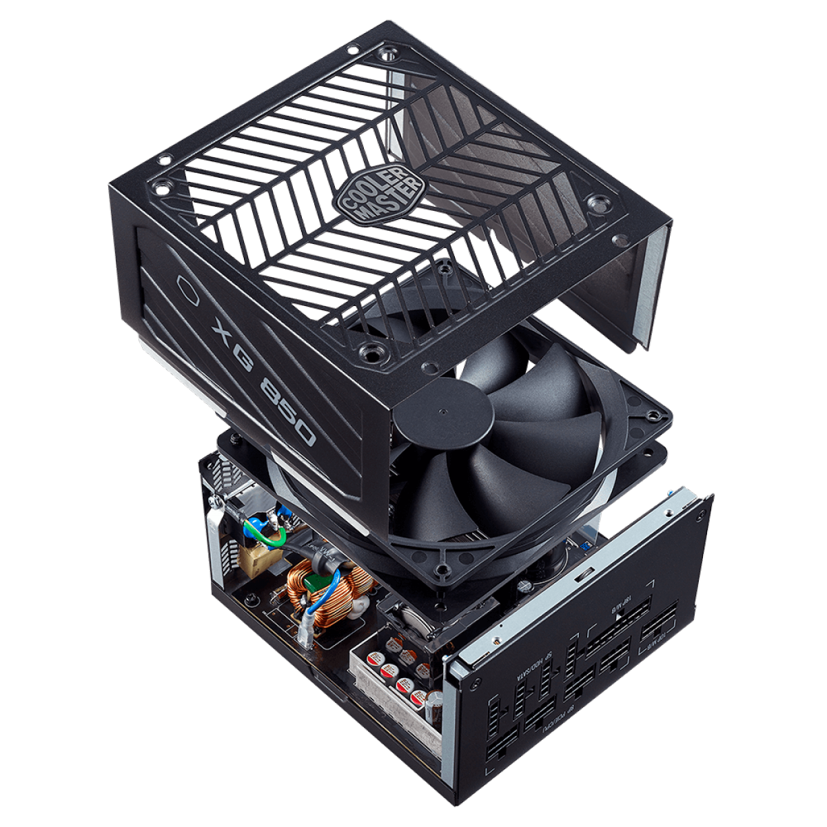 Fonte Cooler Master XG850 Platinum, 850W, 80 Plus Platinum, Full Modular, PFC Ativo, MPG-8501-AFBAP-WO