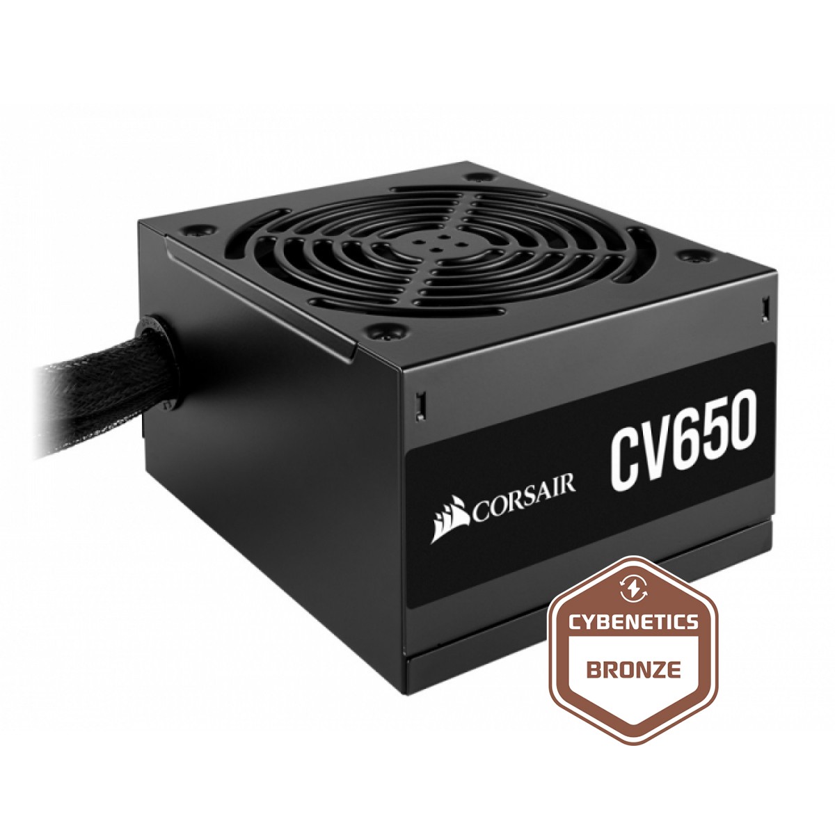 Fonte Corsair CV650 650W, 80 Plus Bronze, CP-9020236-BR