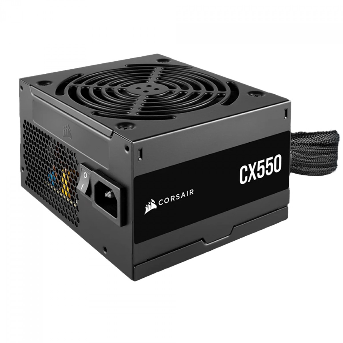 Fonte Corsair CX550, 550W, 80 Plus Bronze, PFC Ativo, ATX, CP-9020277-BR
