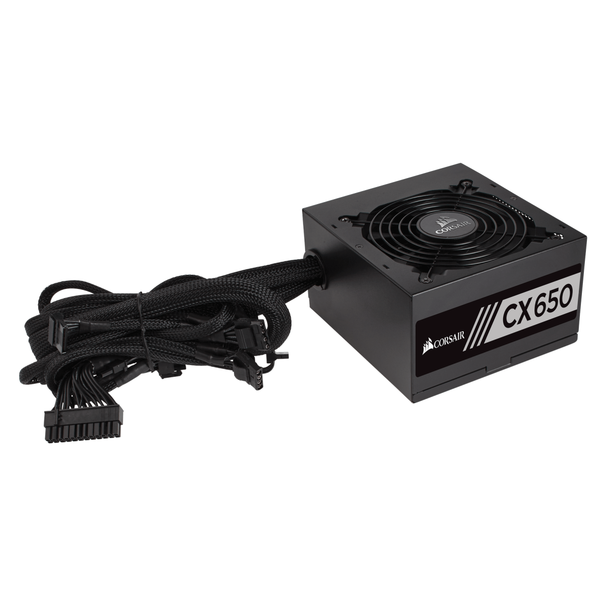 Fonte Corsair CX650 650W, 80 Plus Bronze, PFC Ativo, CP-9020122-BR