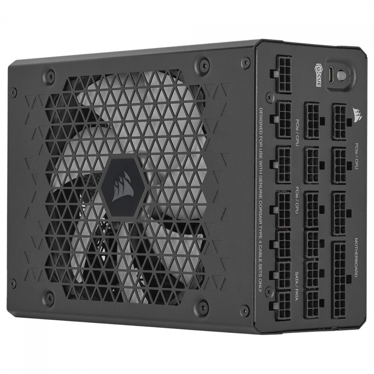 Fonte Corsair HX1200i, 1200W, Cybenetics Platinum, PFC Ativo, PCIe 5.1, Full Modular, CP-9020307-NA