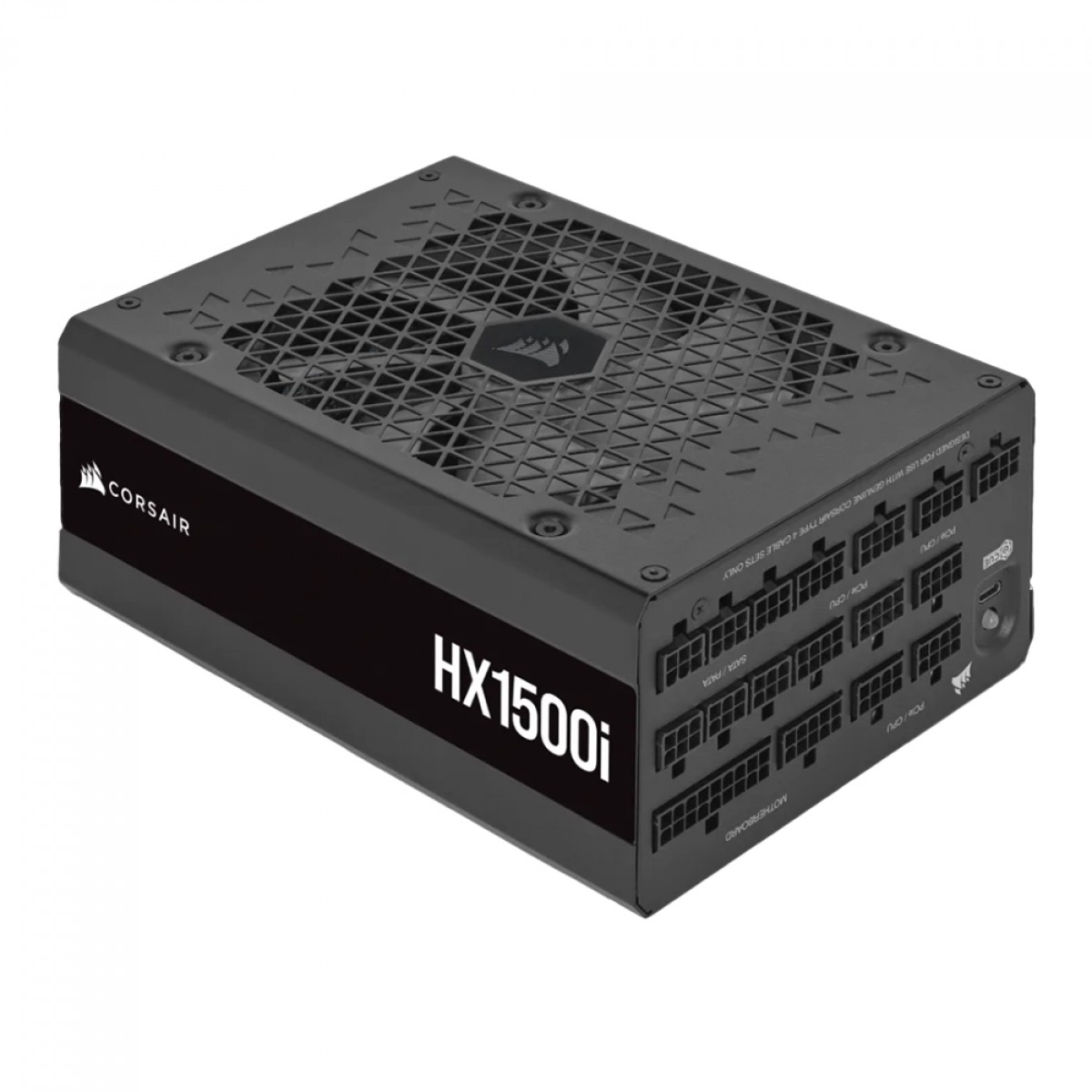 Fonte Corsair HX1500i, 1500W, 80 Plus Platinum, PFC Ativo, ATX 3.0, PCIe 5.0, Full Modular, CP-9020261-WW - Open Box