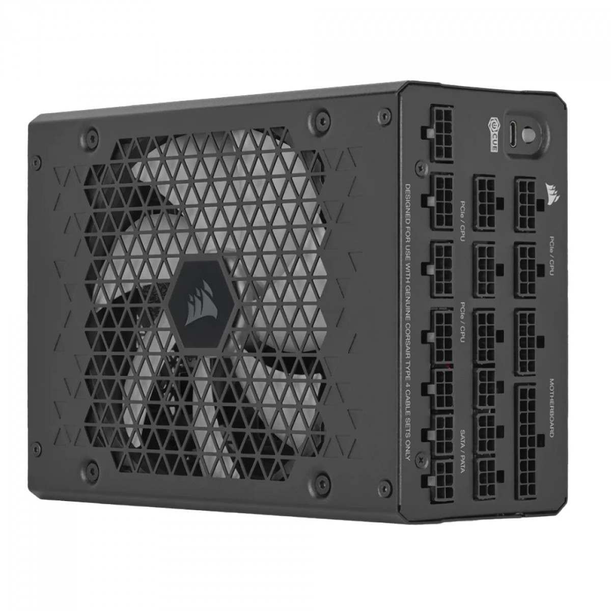 Fonte Corsair HX1500i, 1500W, 80 Plus Platinum, PFC Ativo, ATX 3.0, PCIe 5.0, Full Modular, CP-9020261-WW - Open Box
