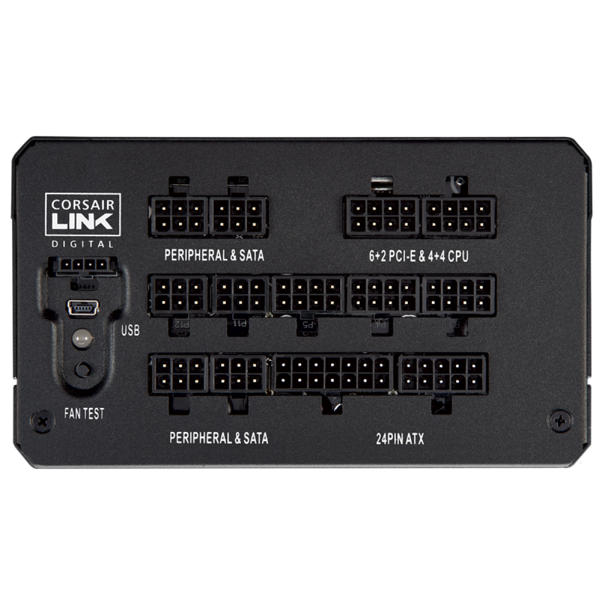 Fonte Corsair HX850i 850W, 80 Plus Platinum, PFC Ativo, Full Modular, CP-9020073-WW