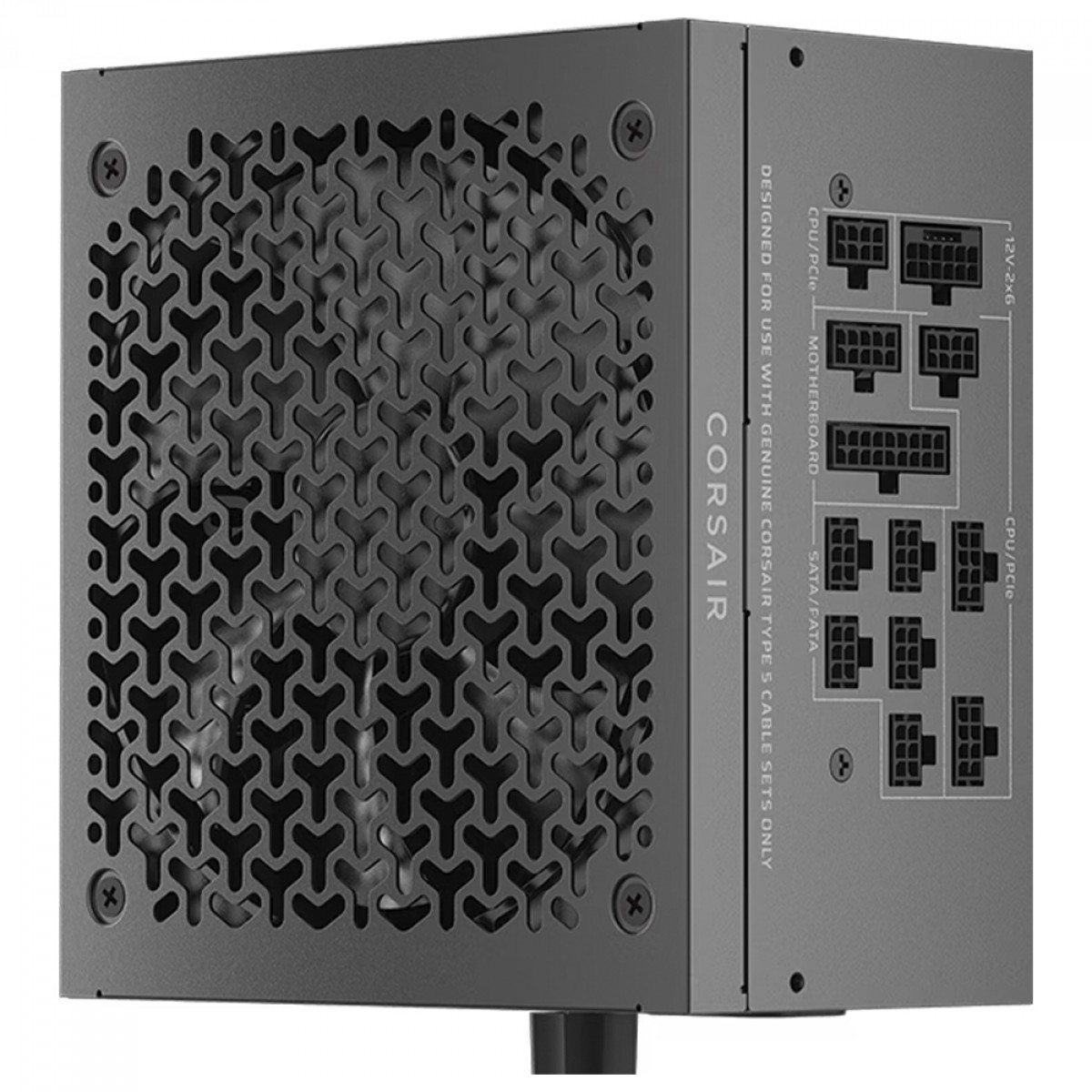 Fonte Corsair RM1000x SHIFT, 1000W, Cybenetics Gold, PFC Ativo, ATX 3.1, PCIe 5.1, Full Modular, CP-9020300-BR