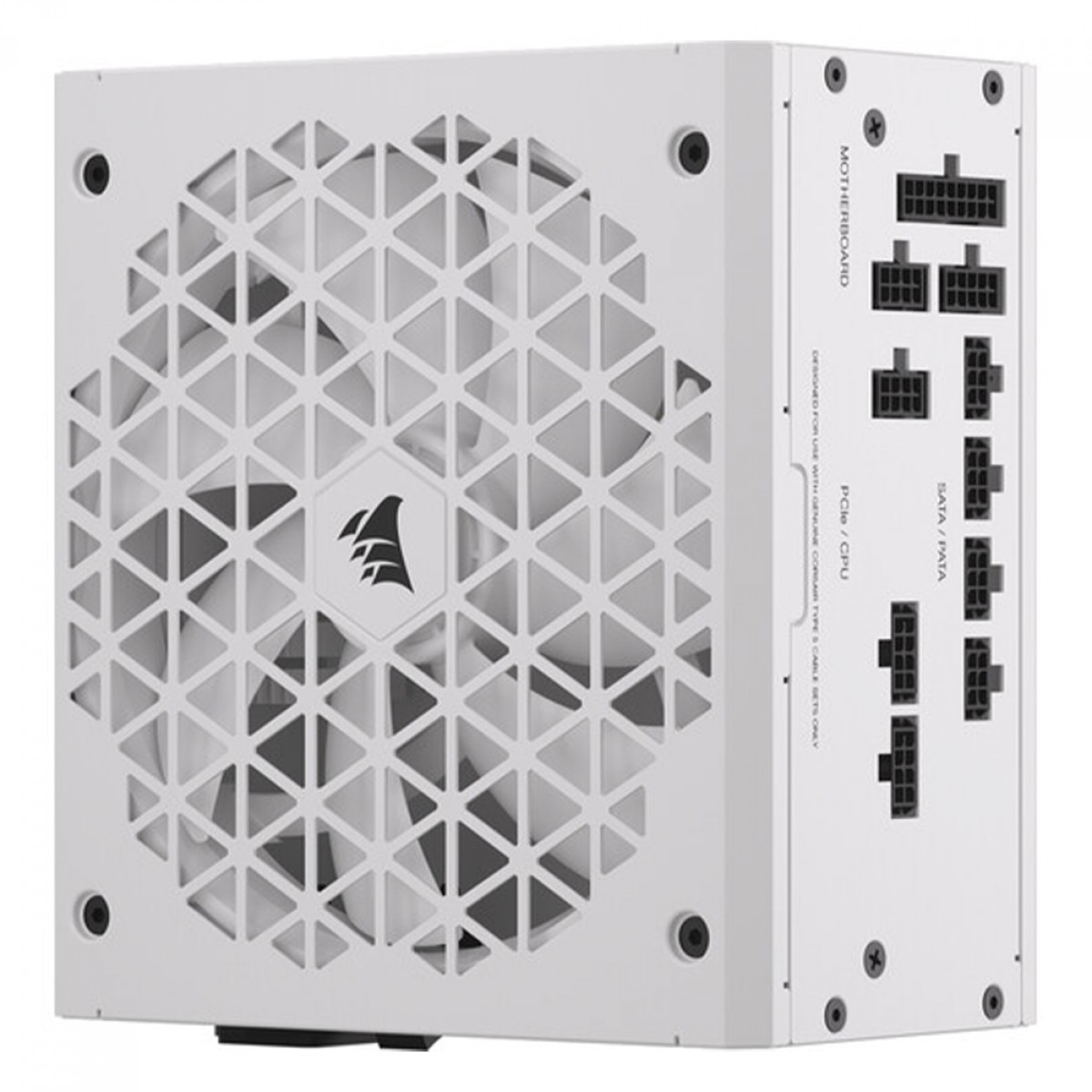 Fonte Corsair RM750x Shift White, 750W, 80 Plus Gold, Full Modular, Branco, CP-9020273-BR - Open Box