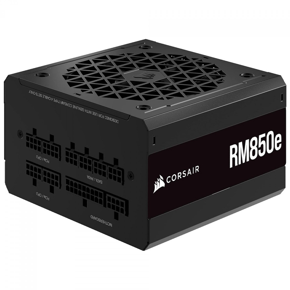 Fonte Corsair RM850e 850W, 80 Plus Gold, PCIe 5.0, Full Modular, Black, CP-9020263-BR
