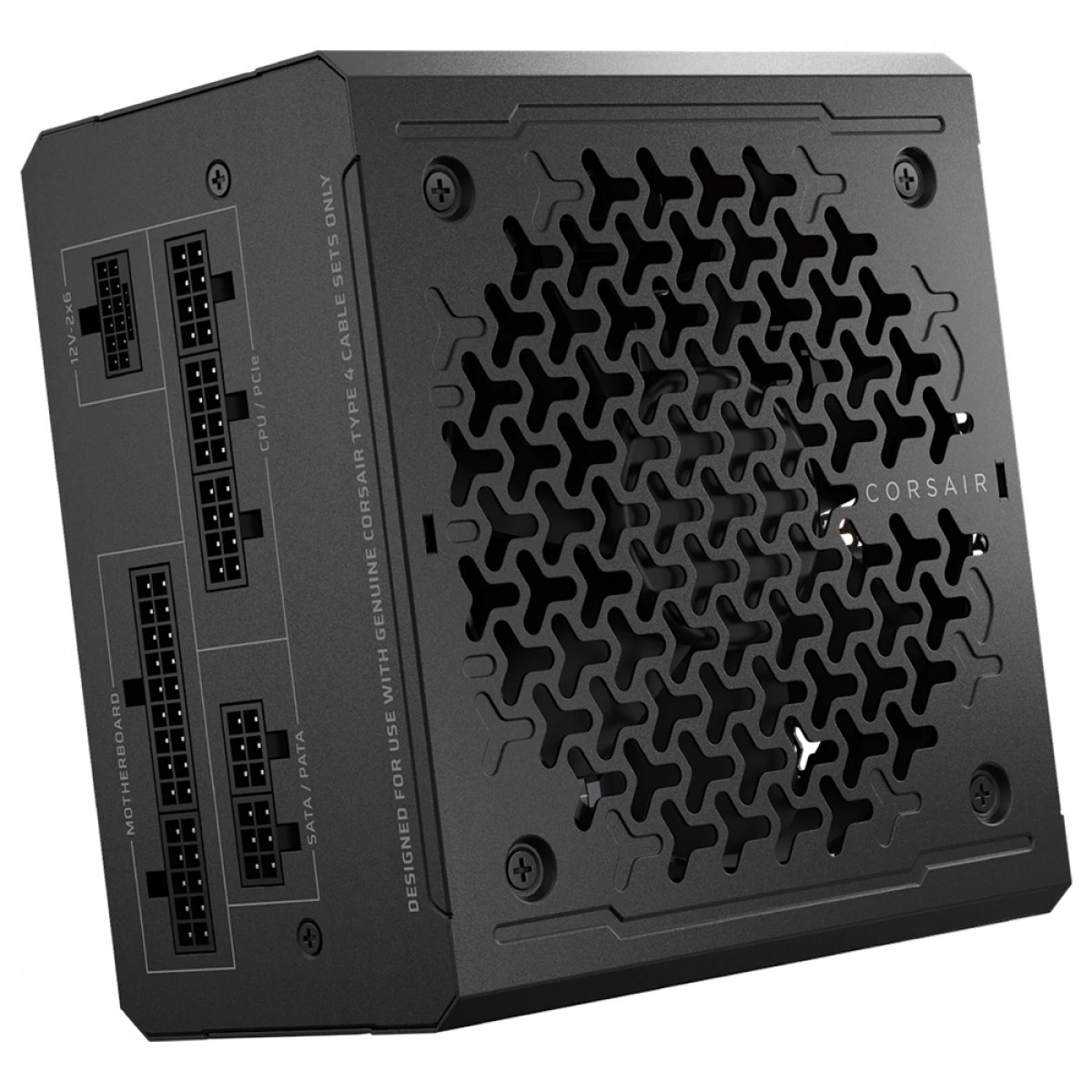 Fonte Corsair RM850e, 850W, Cybenetics Gold, PCIe 5.1, Full Modular, Preto, ‎CP-9020296-BR